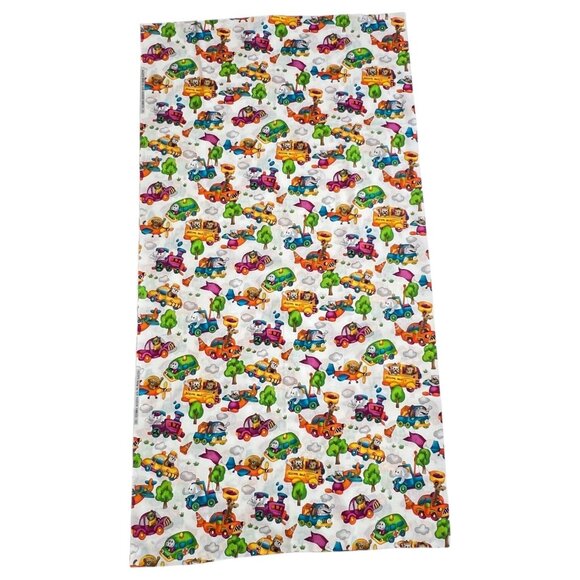 Allies Room By RJR Fashion Fabrics Childrens Colorful Cars Planes Animals 1 1/8 - Picture 4 of 4